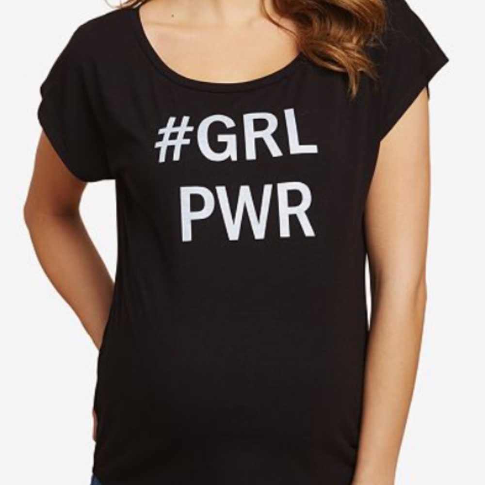 NWT Jessica Simpson maternity tee